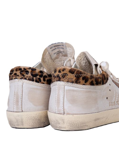 Sneakers Super Star white beige horsy leo Golden Goose | GWF01042.F008167.83260WHITE/BEIGE/SEEDPEARL/BEIGE